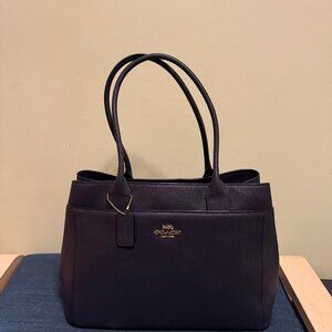 Coach Navy blue handbag purse shoulder bag